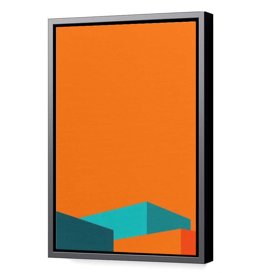 Thumbnail for Canvas - Black Floating Frame