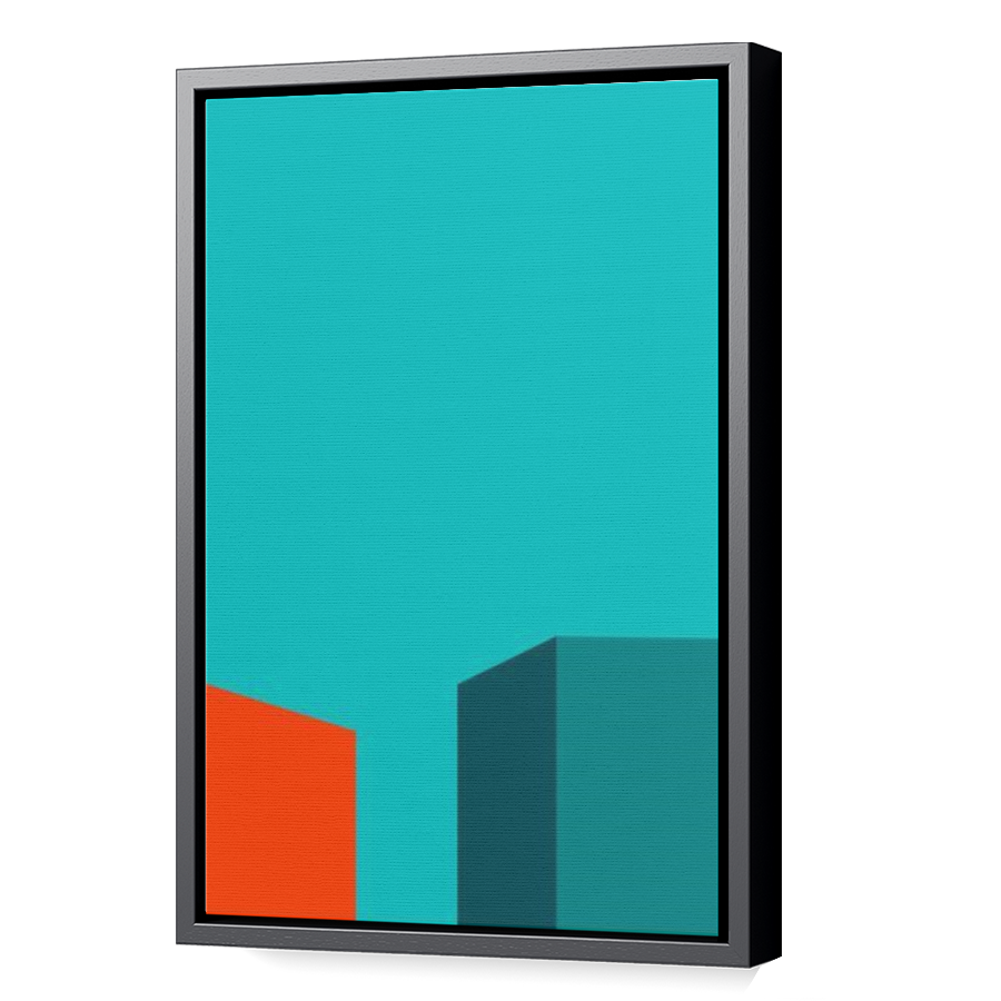 Thumbnail for Canvas - Black Floating Frame