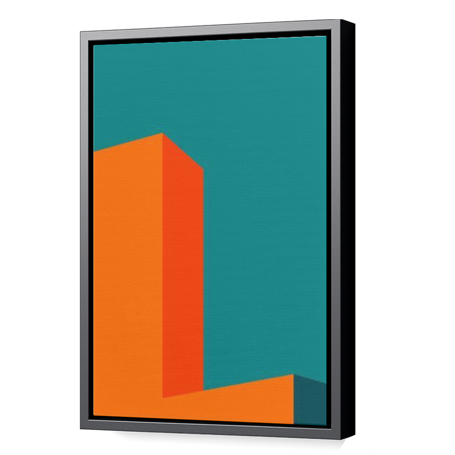 Thumbnail for Canvas - Black Floating Frame
