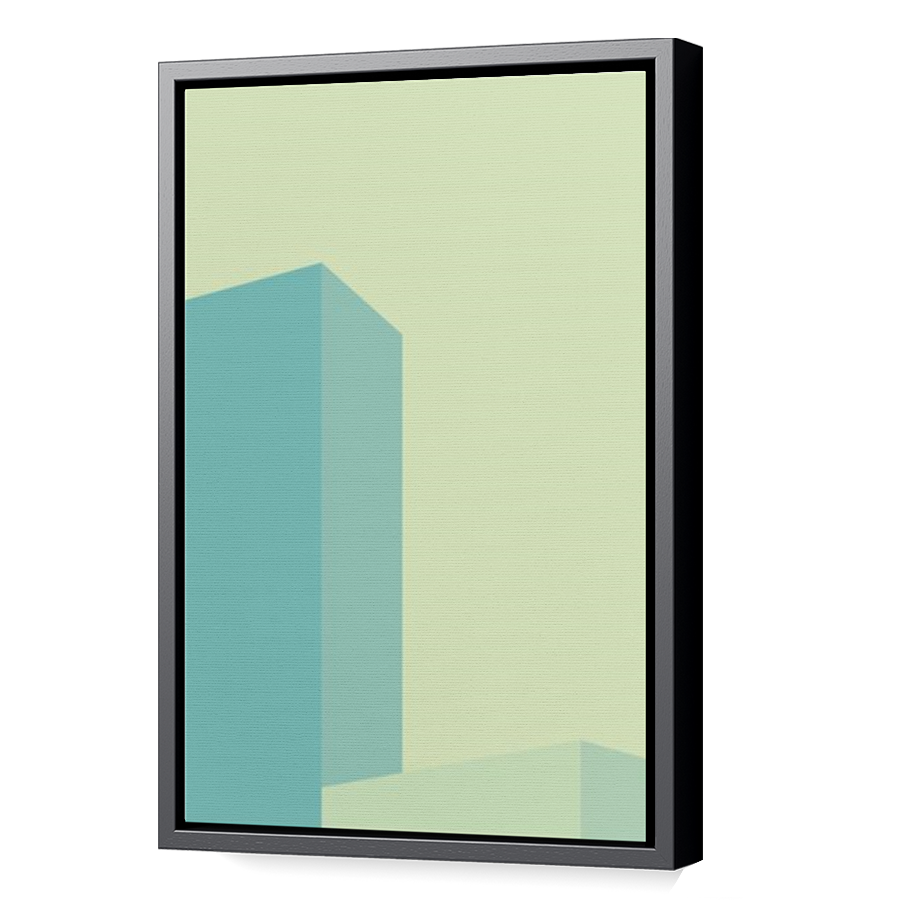 Thumbnail for Canvas - Black Floating Frame