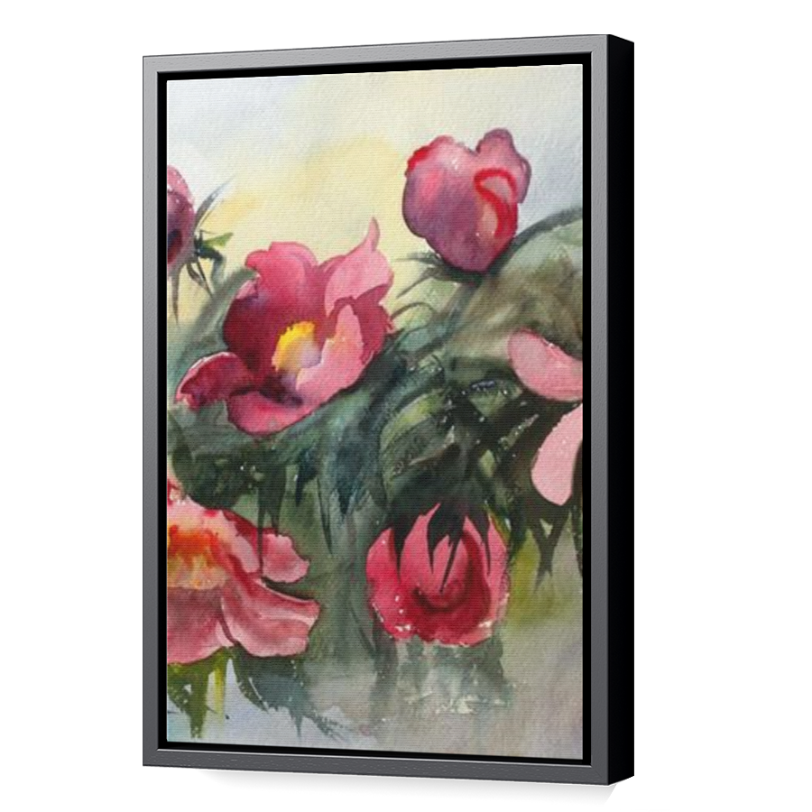 Thumbnail for Canvas - Black Floating Frame