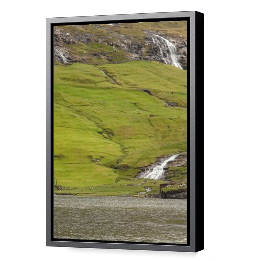 Thumbnail for Canvas - Black Floating Frame