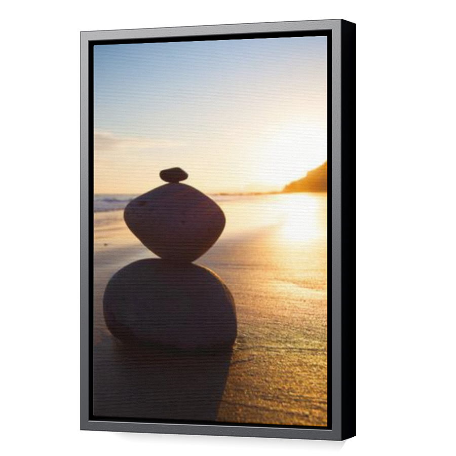 Thumbnail for Canvas - Black Floating Frame