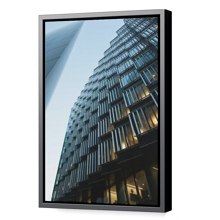 Thumbnail for Canvas - Black Floating Frame
