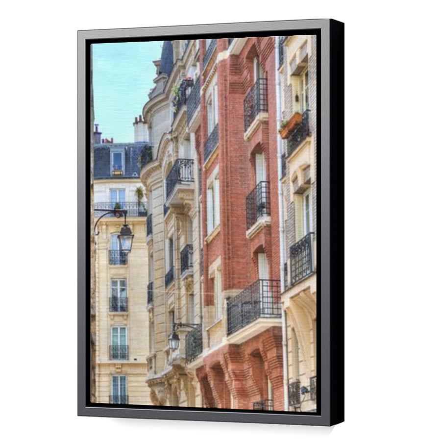Thumbnail for Canvas - Black Floating Frame