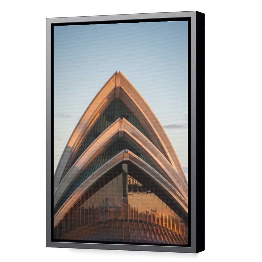 Thumbnail for Canvas - Black Floating Frame