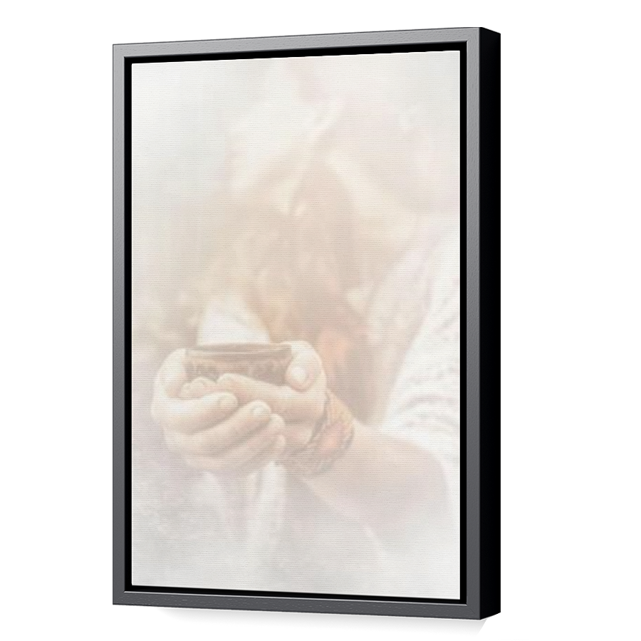 Thumbnail for Canvas - Black Floating Frame