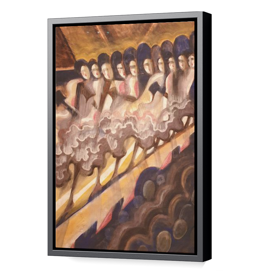 Thumbnail for Canvas - Black Floating Frame
