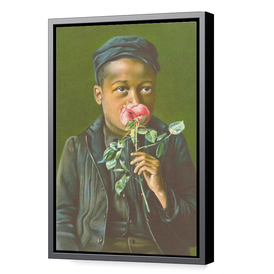 Thumbnail for Canvas - Black Floating Frame