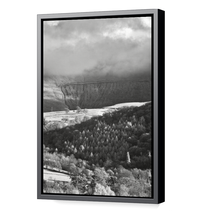 Thumbnail for Canvas - Black Floating Frame