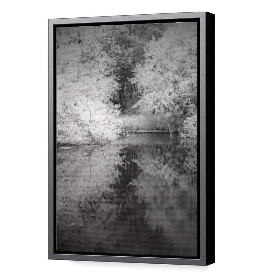 Thumbnail for Canvas - Black Floating Frame