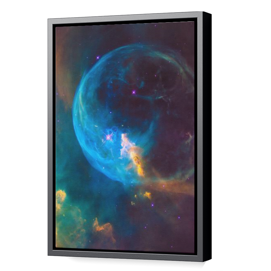 Thumbnail for Canvas - Black Floating Frame