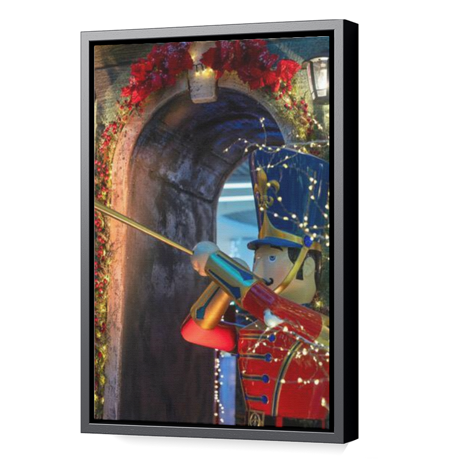 Thumbnail for Canvas - Black Floating Frame