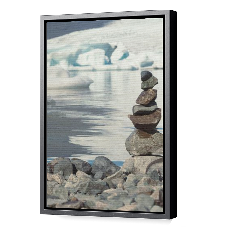 Thumbnail for Canvas - Black Floating Frame