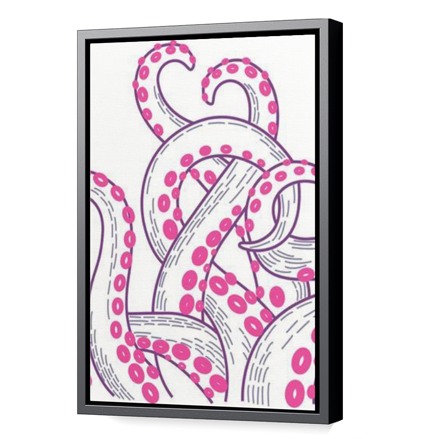 Thumbnail for Canvas - Black Floating Frame
