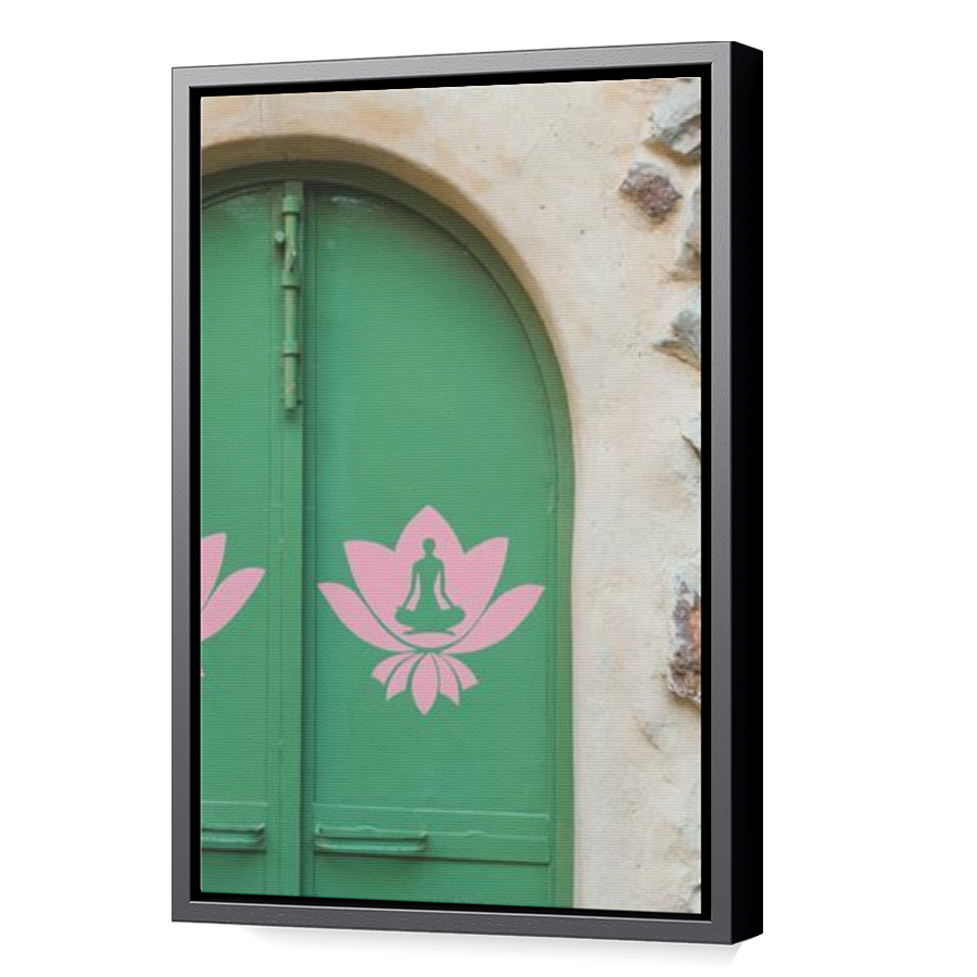 Thumbnail for Canvas - Black Floating Frame