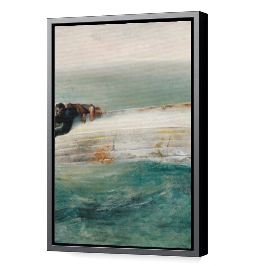 Thumbnail for Canvas - Black Floating Frame