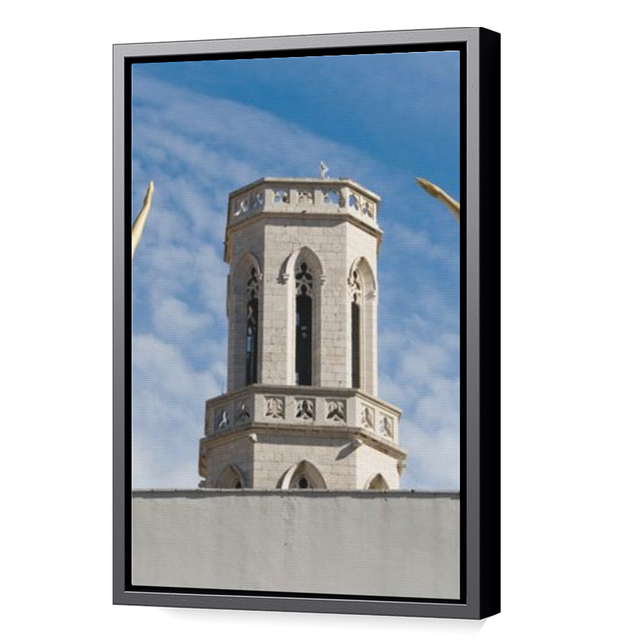Thumbnail for Canvas - Black Floating Frame