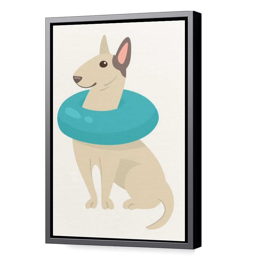 Thumbnail for Canvas - Black Floating Frame
