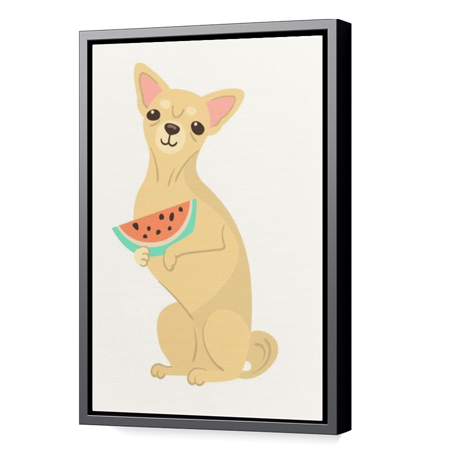 Thumbnail for Canvas - Black Floating Frame
