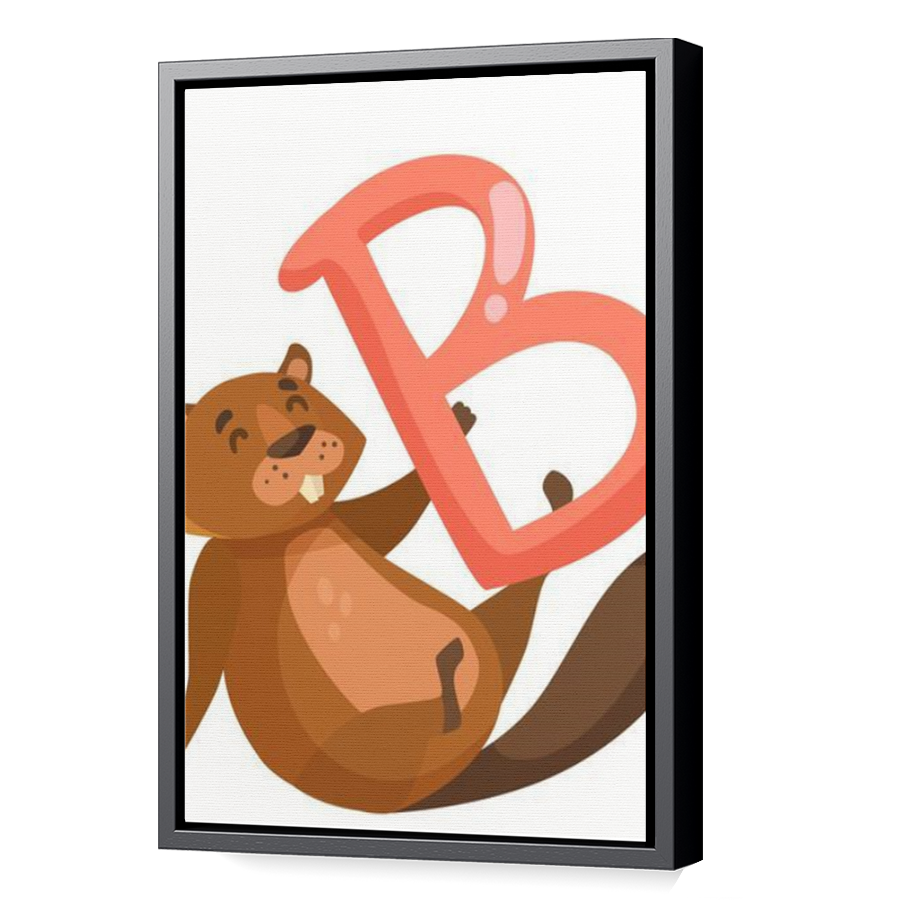 Thumbnail for Canvas - Black Floating Frame