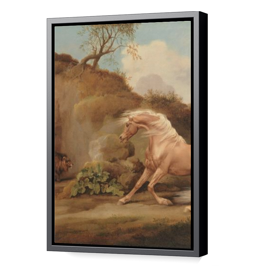 Thumbnail for Canvas - Black Floating Frame
