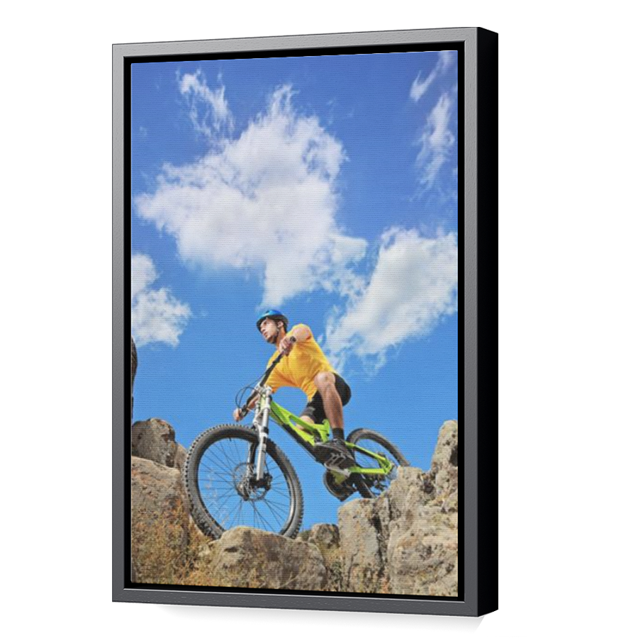 Thumbnail for Canvas - Black Floating Frame
