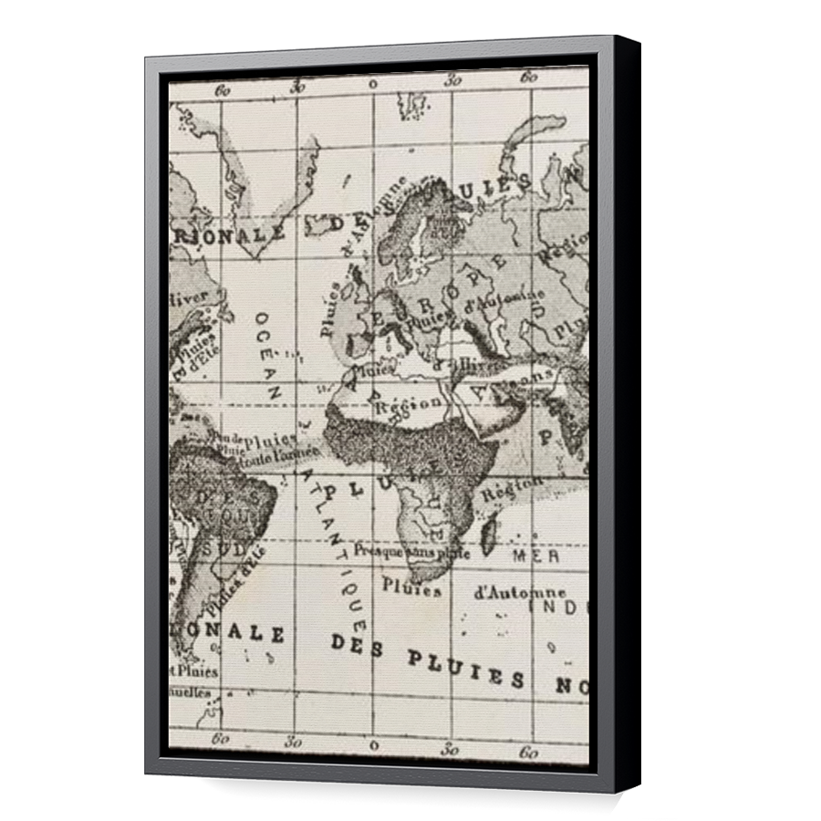 Thumbnail for Canvas - Black Floating Frame