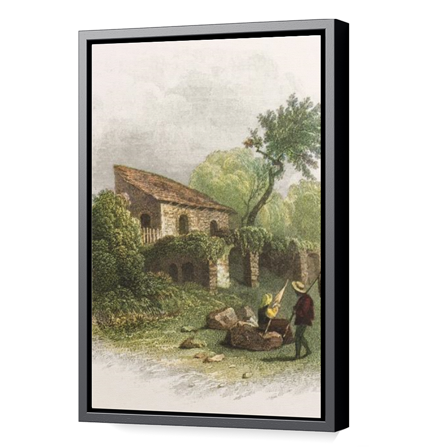 Thumbnail for Canvas - Black Floating Frame