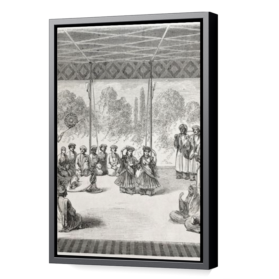 Thumbnail for Canvas - Black Floating Frame