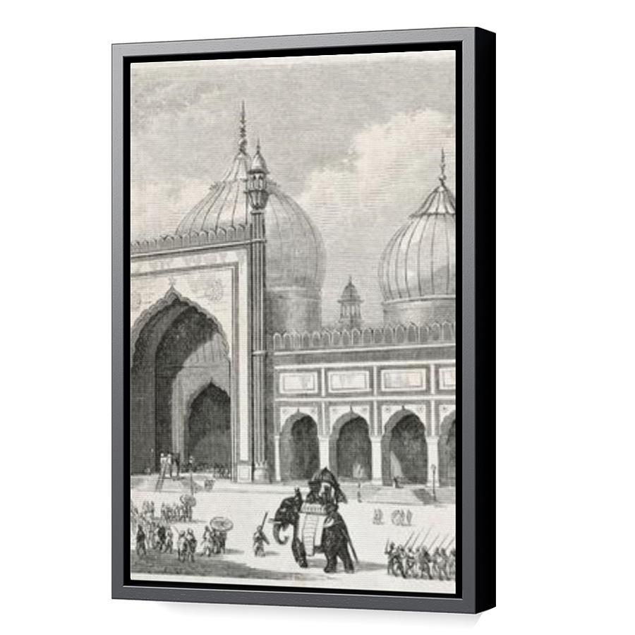 Thumbnail for Canvas - Black Floating Frame