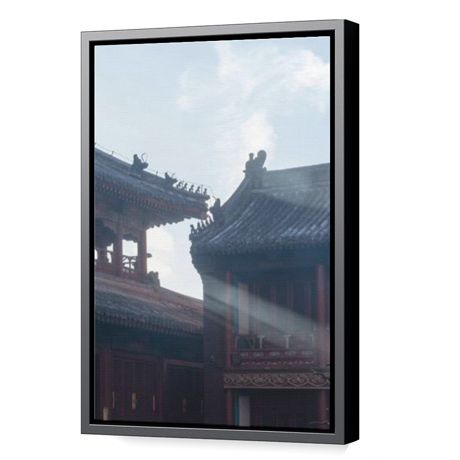 Thumbnail for Canvas - Black Floating Frame