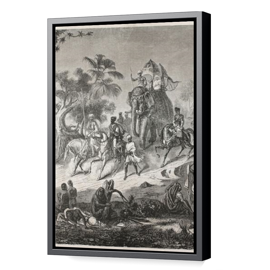 Thumbnail for Canvas - Black Floating Frame