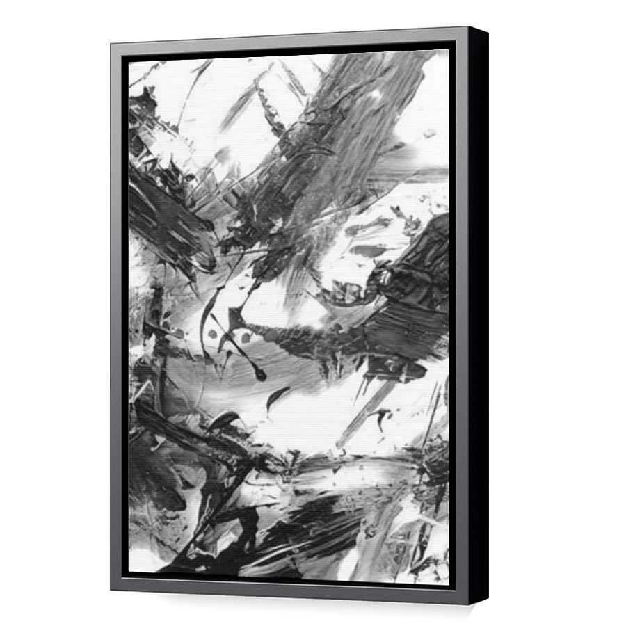 Thumbnail for Canvas - Black Floating Frame
