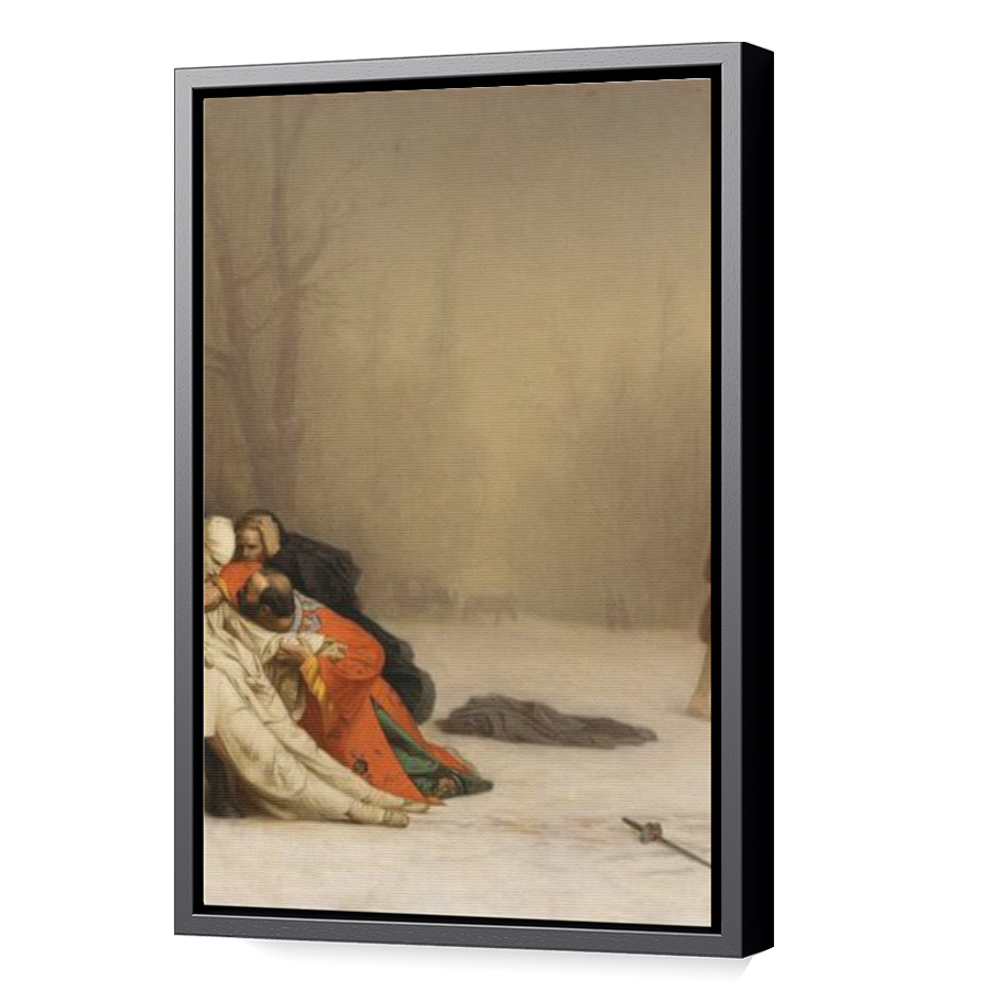 Thumbnail for Canvas - Black Floating Frame