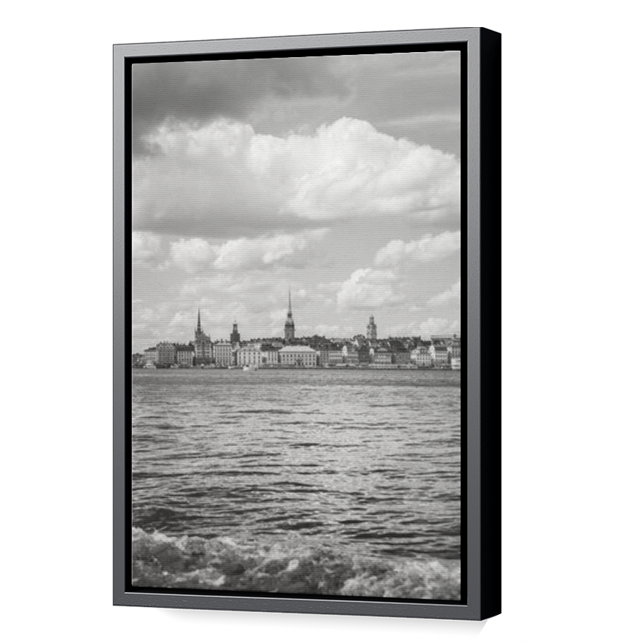 Thumbnail for Canvas - Black Floating Frame