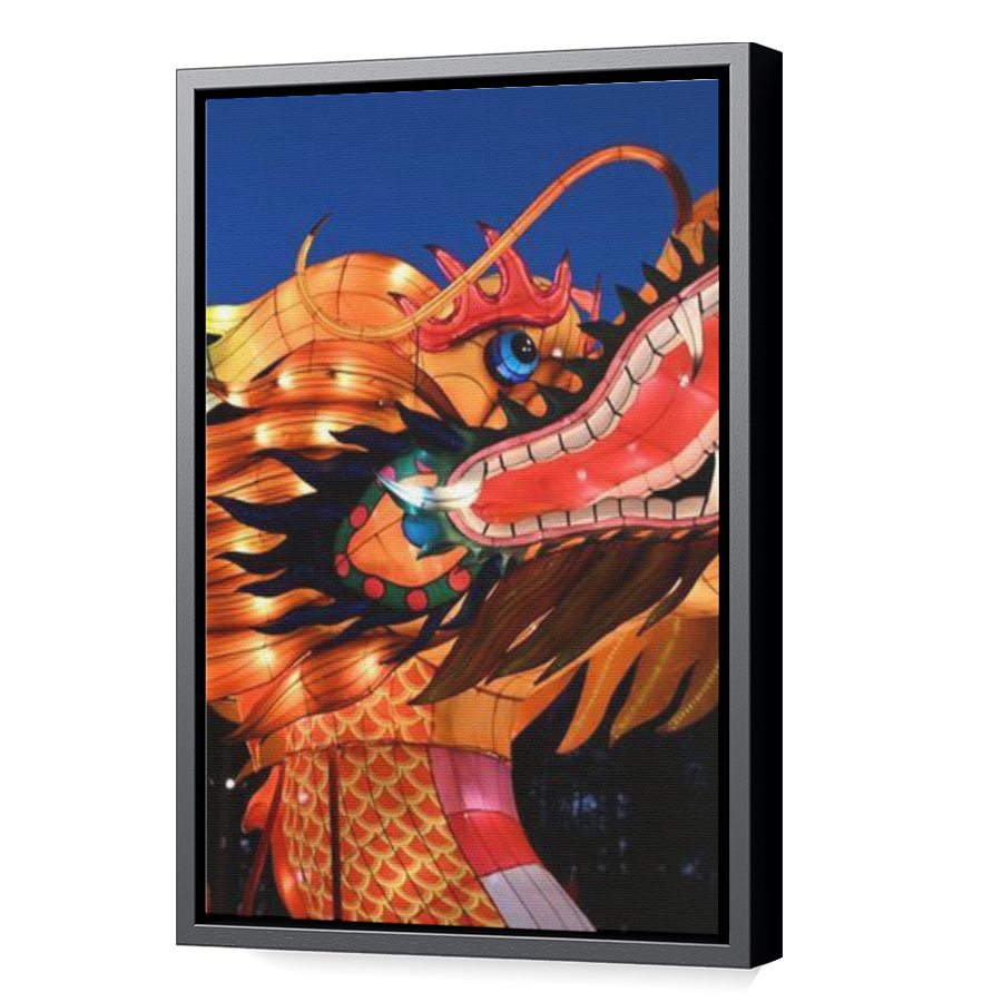 Thumbnail for Canvas - Black Floating Frame