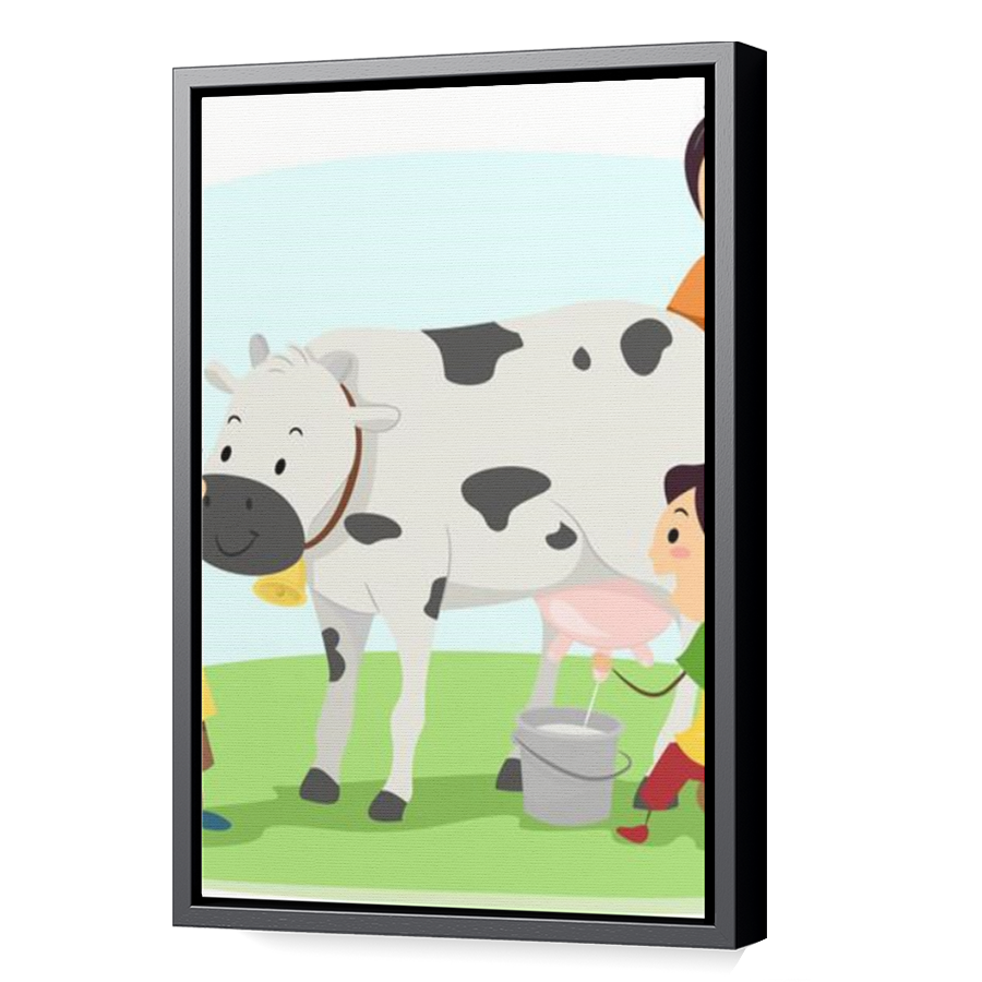 Thumbnail for Canvas - Black Floating Frame