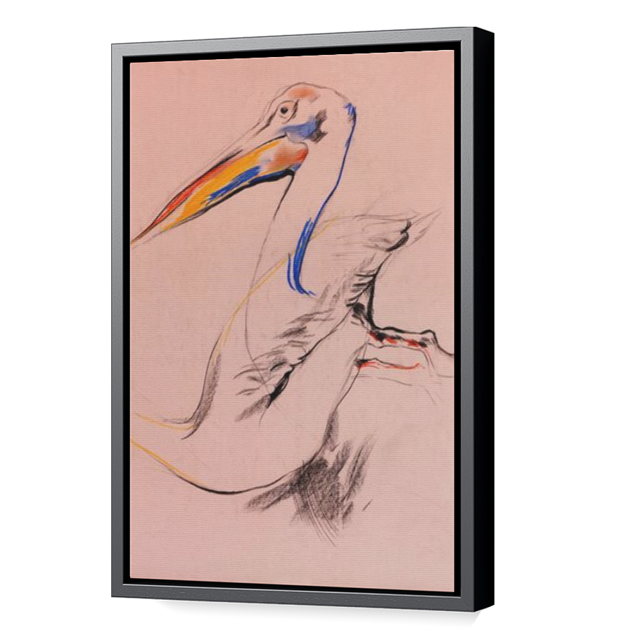 Thumbnail for Canvas - Black Floating Frame