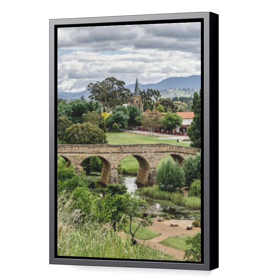 Thumbnail for Canvas - Black Floating Frame