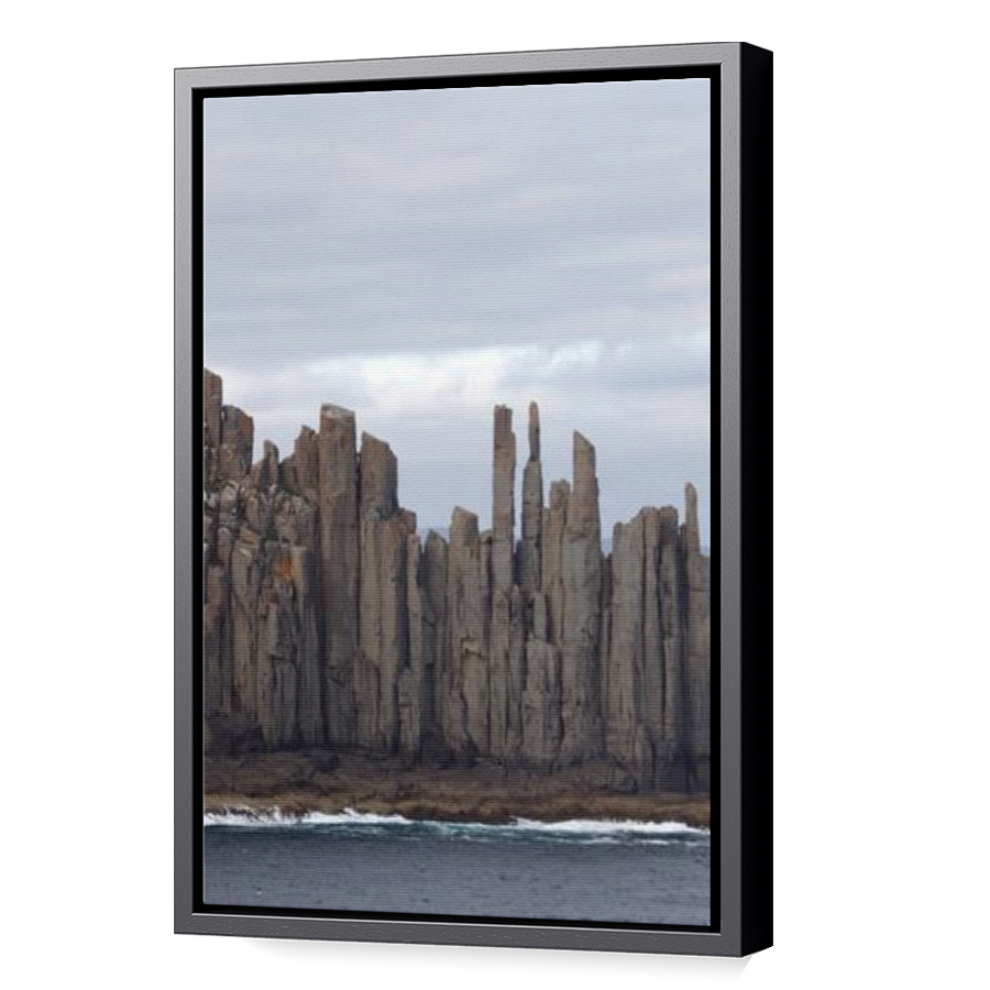 Thumbnail for Canvas - Black Floating Frame