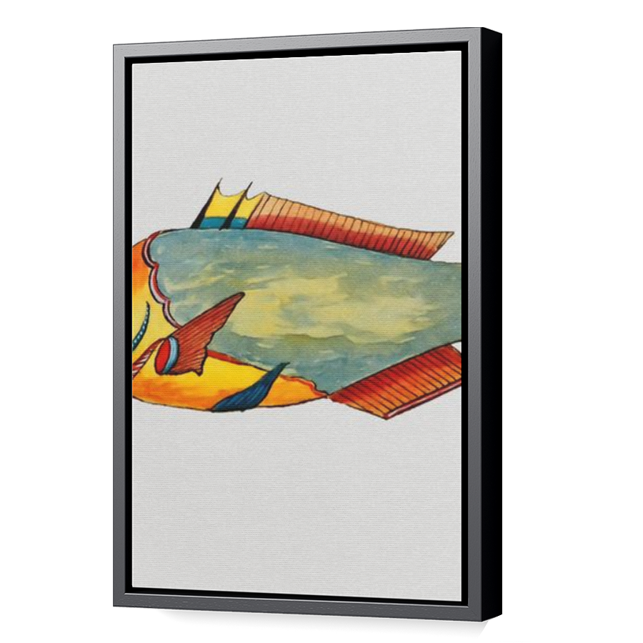 Thumbnail for Canvas - Black Floating Frame