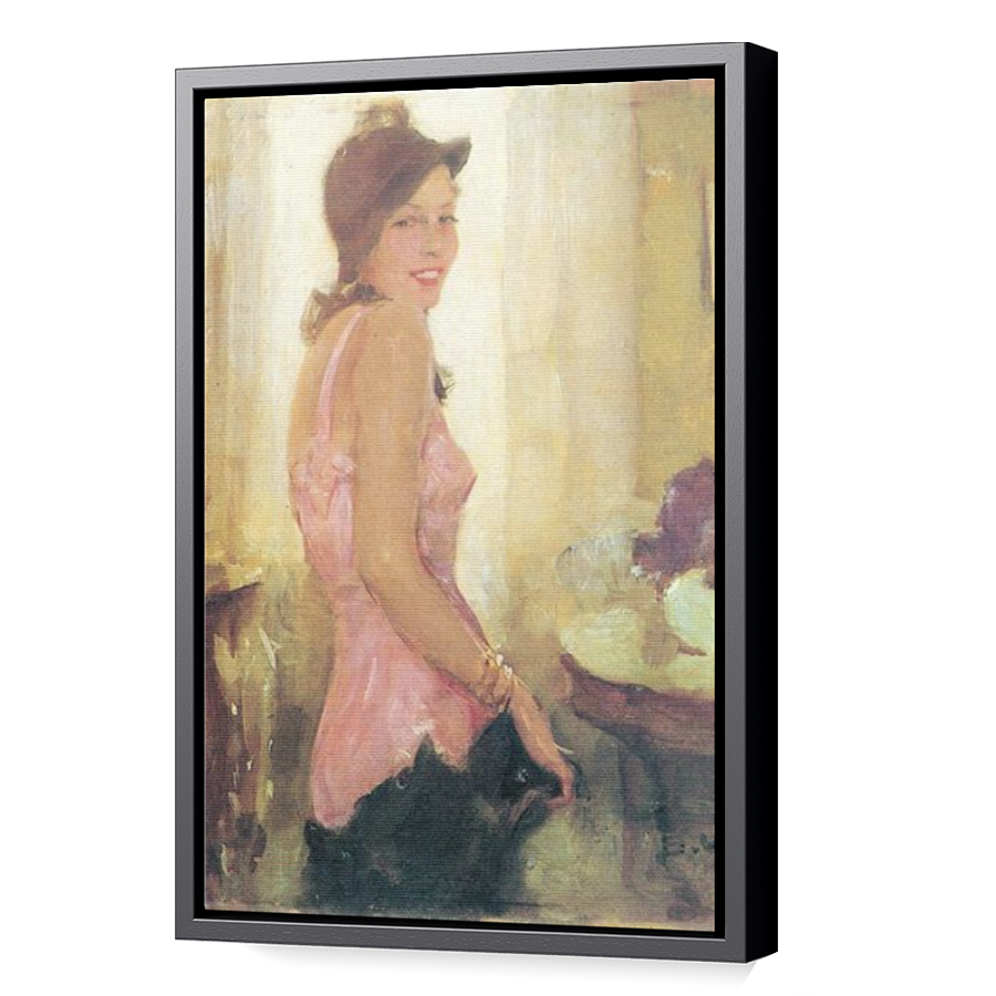 Thumbnail for Canvas - Black Floating Frame