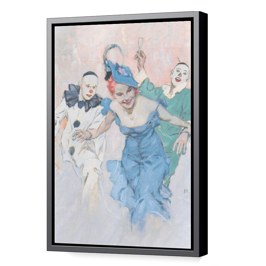 Thumbnail for Canvas - Black Floating Frame