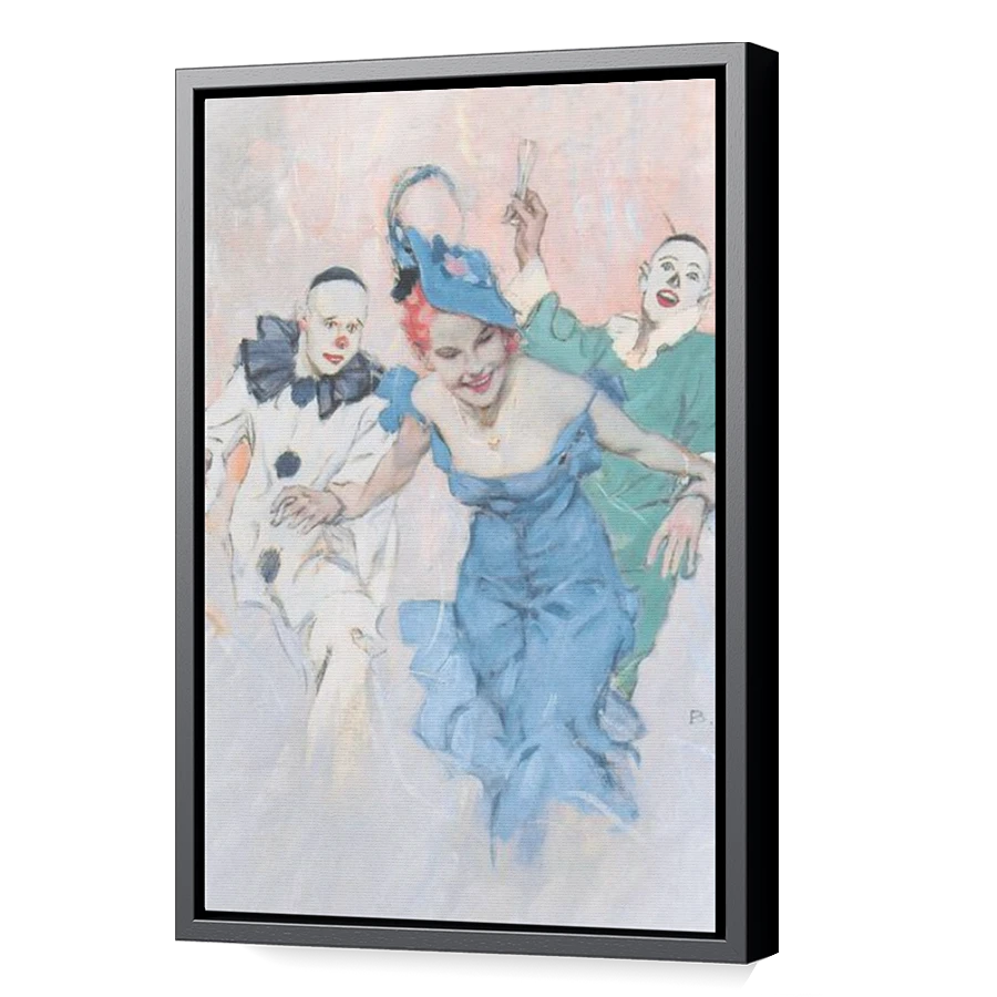 Thumbnail for Canvas - Black Floating Frame