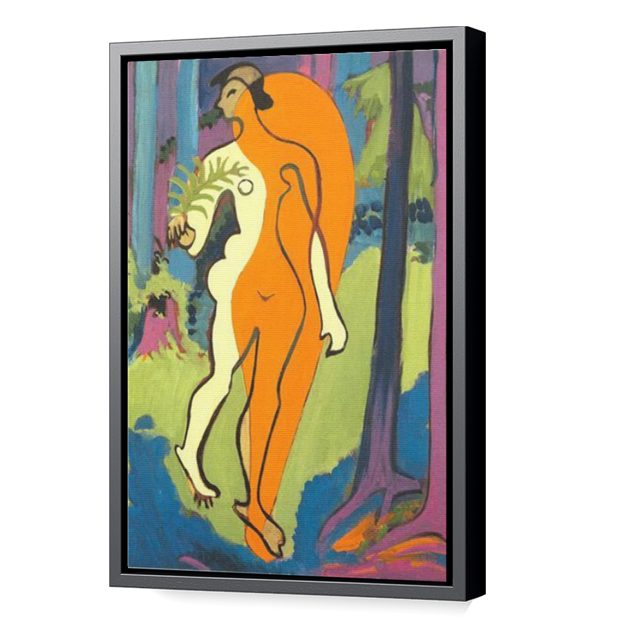 Thumbnail for Canvas - Black Floating Frame