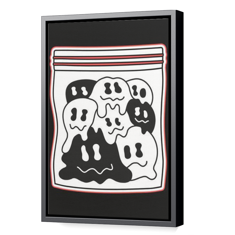 Thumbnail for Canvas - Black Floating Frame