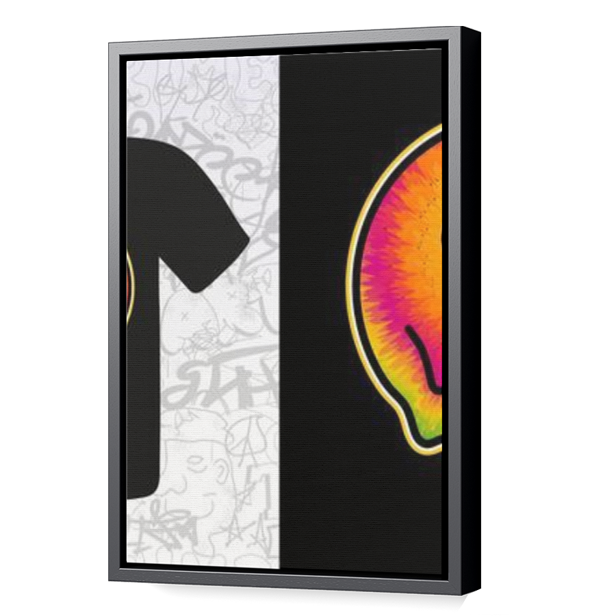 Thumbnail for Canvas - Black Floating Frame