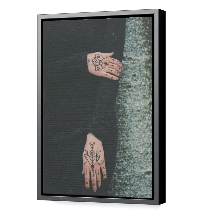 Thumbnail for Canvas - Black Floating Frame