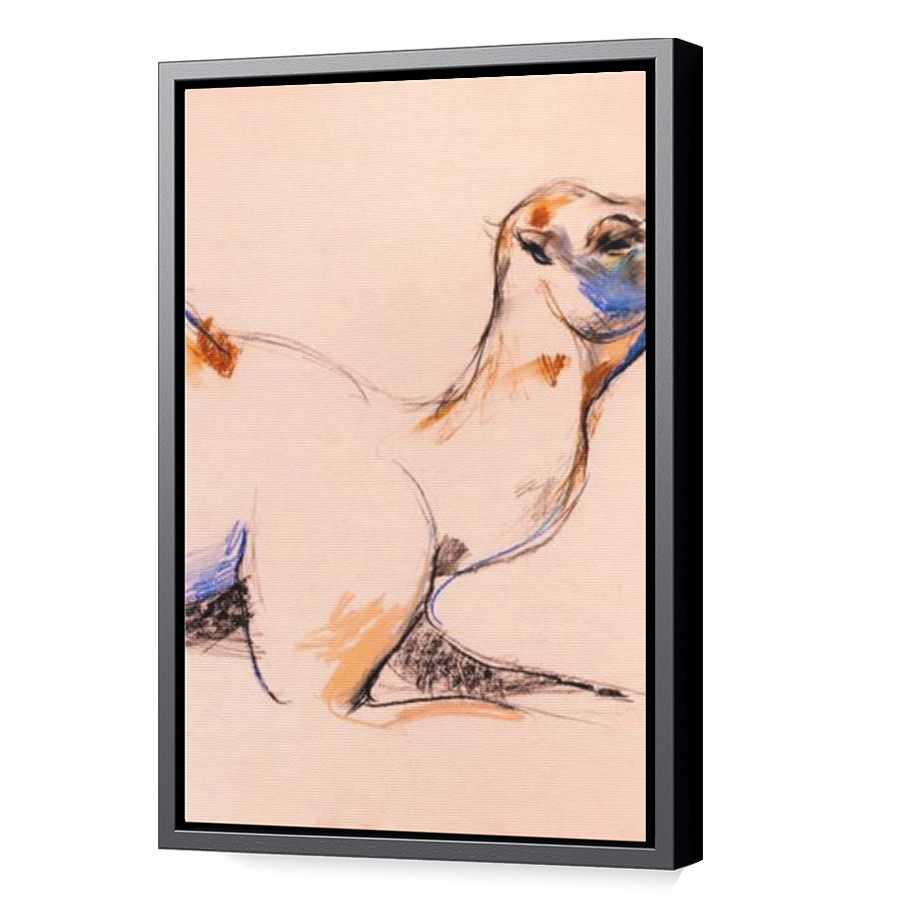Thumbnail for Canvas - Black Floating Frame
